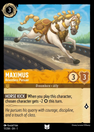 Maximus
        
        - Relentless Pursuer
        