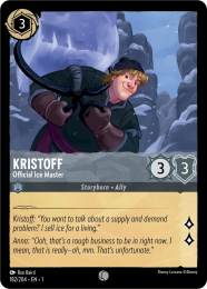 Kristoff
        
        - Offical Ice Master
        