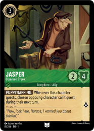 Jasper
        
        - Common Crook
        